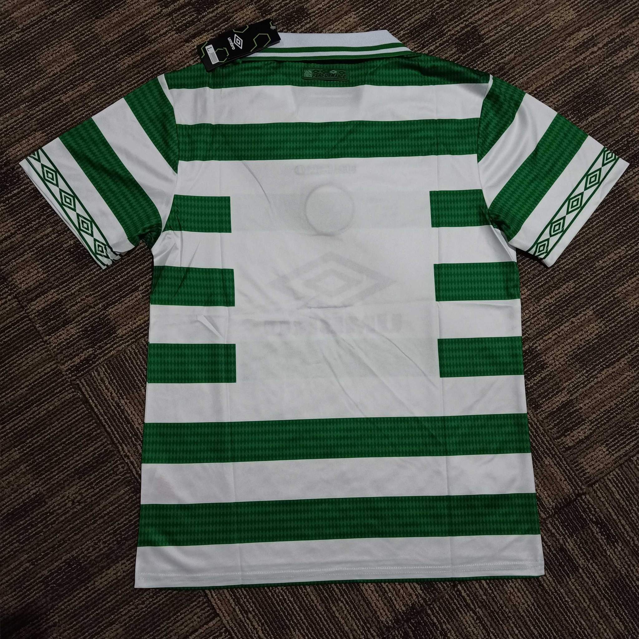 1997-1999 Glasgow Celtic Heim Retro Trikot
