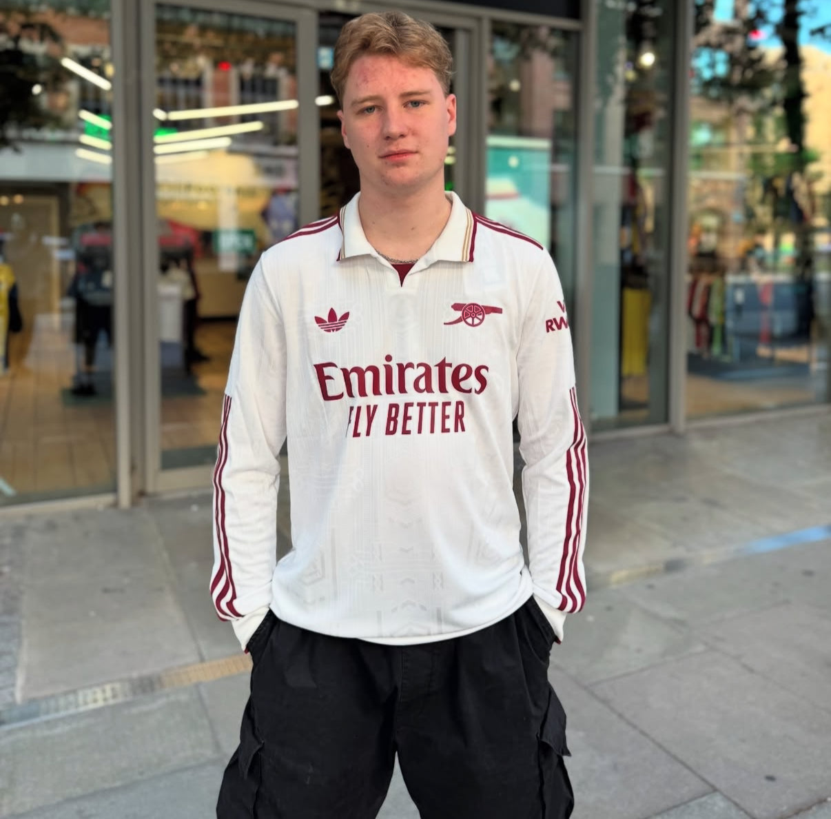 Terceiro Equipamento de Manga Comprida Arsenal 2025/2026