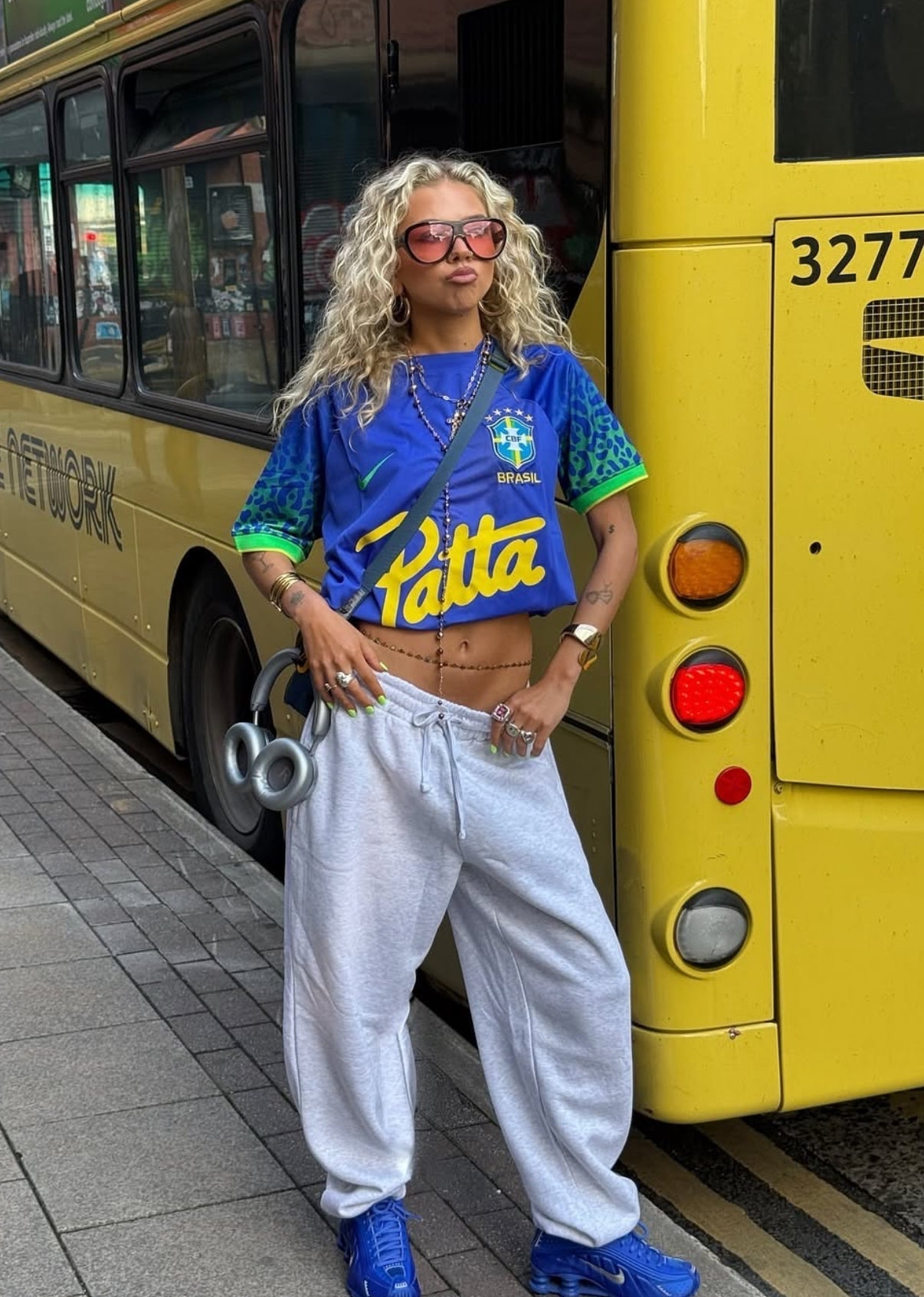 Maglia edizione speciale Brazil x Patta blu