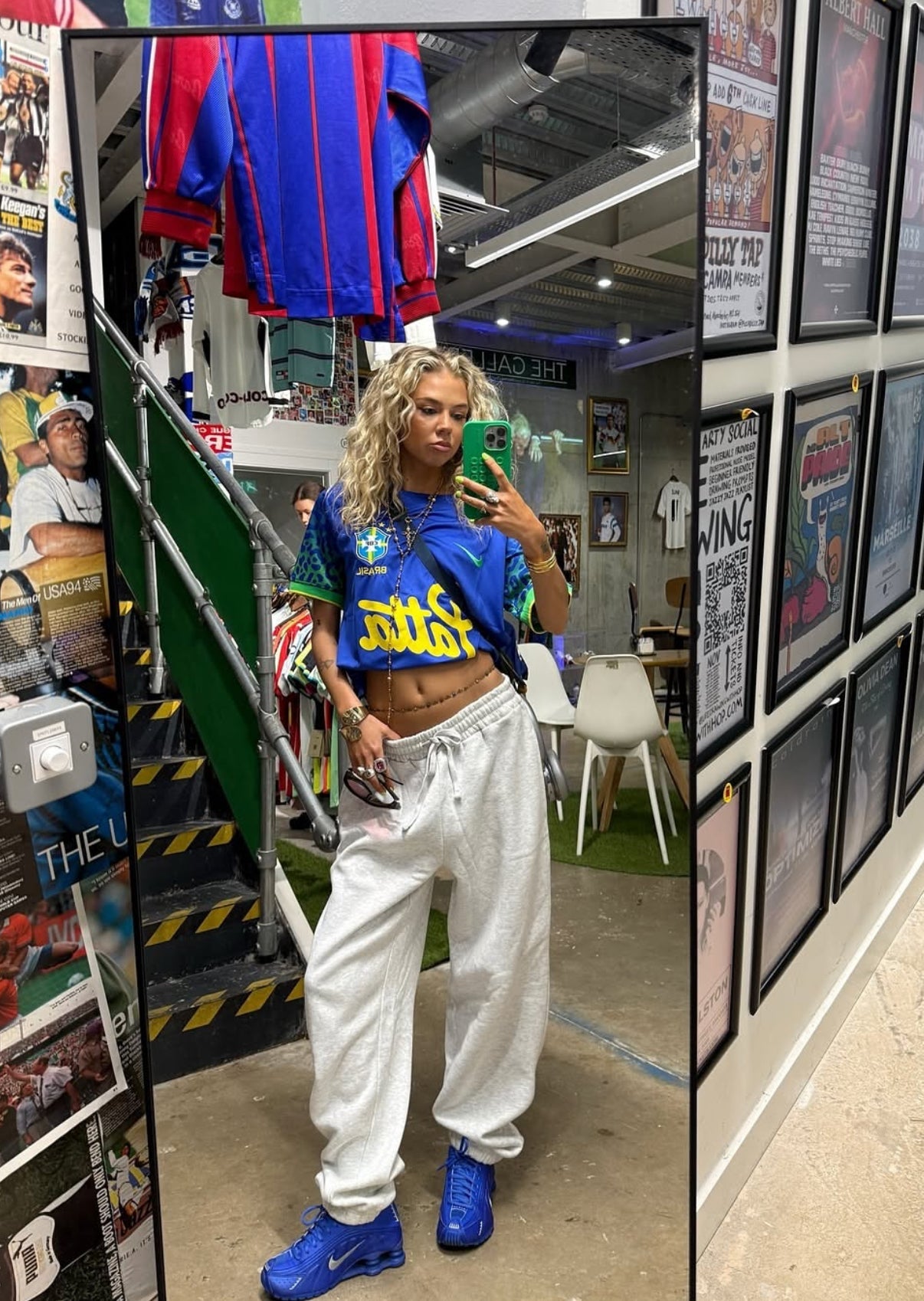 Camiseta edición especial Brasil x Patta azul