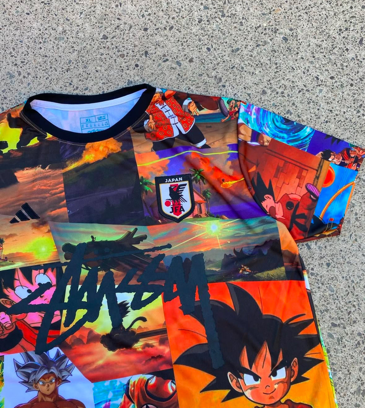 Camiseta Edición Especial Japón X Dragon Ball X Stussy 2025