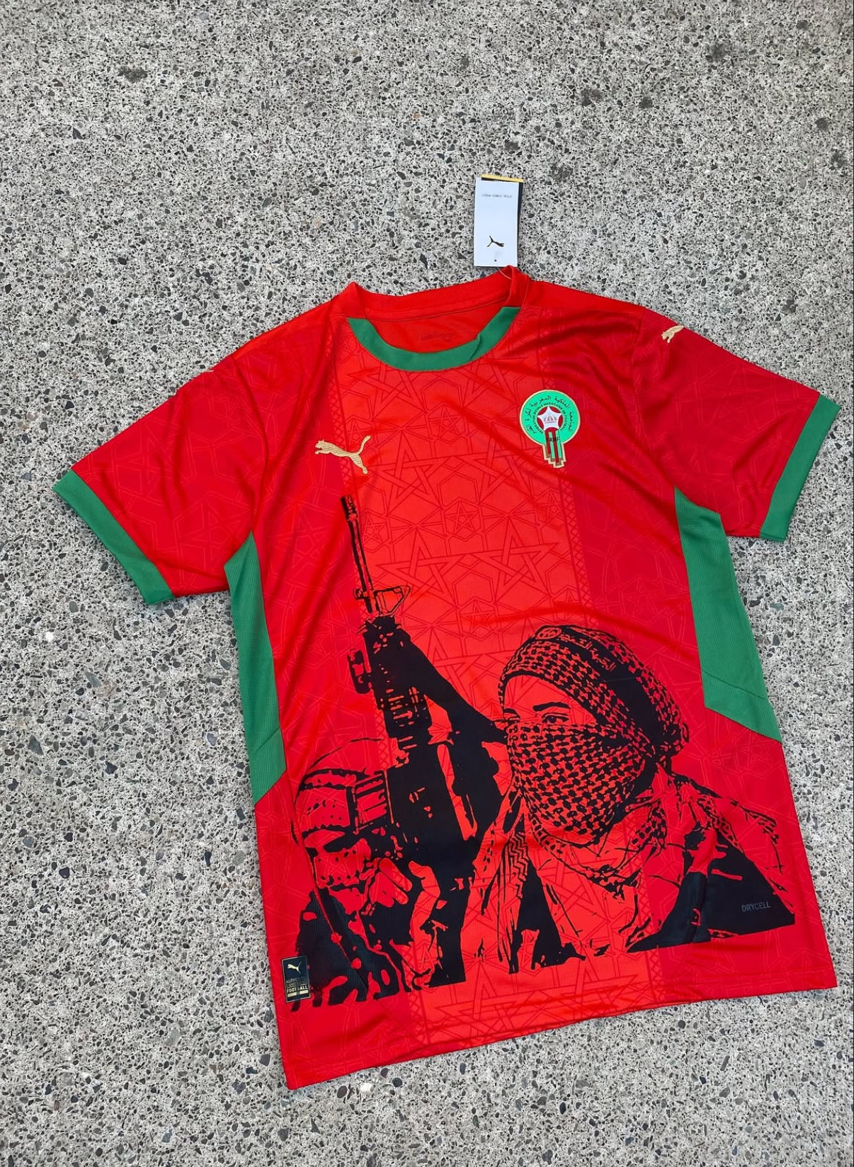 Marruecos Camiseta edición especial Soldado 2025/2026 (Roja)