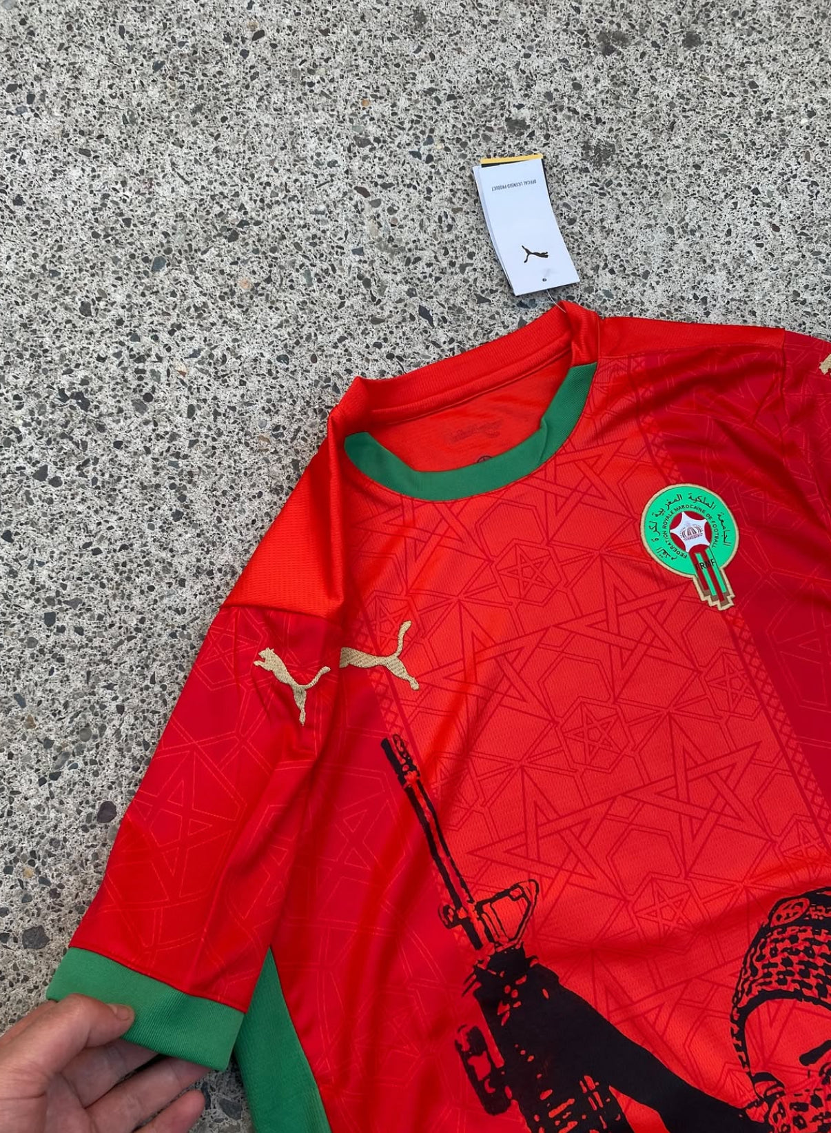Morocco Soldier Special Edition Jersey 2025/2026 (Red)