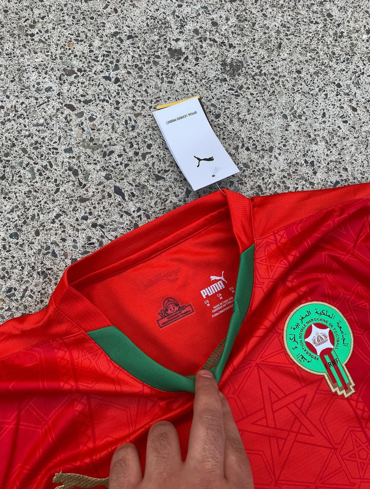 Marruecos Camiseta edición especial Soldado 2025/2026 (Roja)