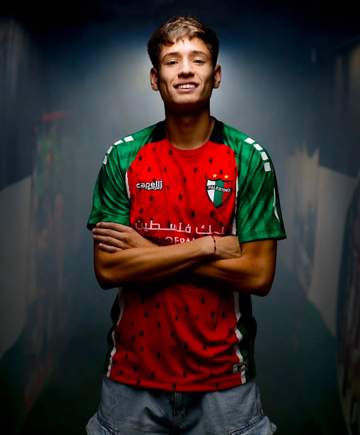 Palästina Wassermelone Fußballtrikot Pelestino 2025/2026