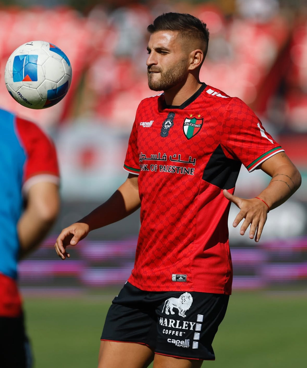 Maillot rouge Palestine Palestino 2025