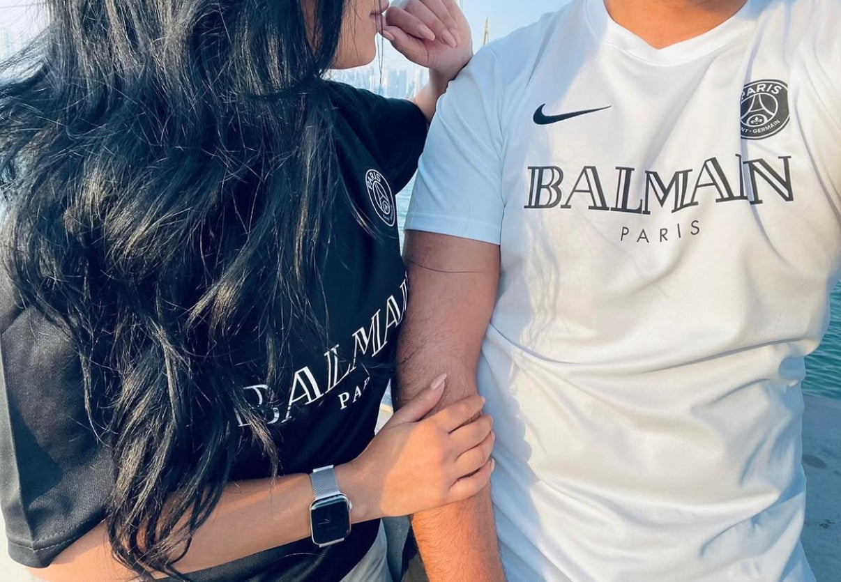 PSG X Balmain-white
