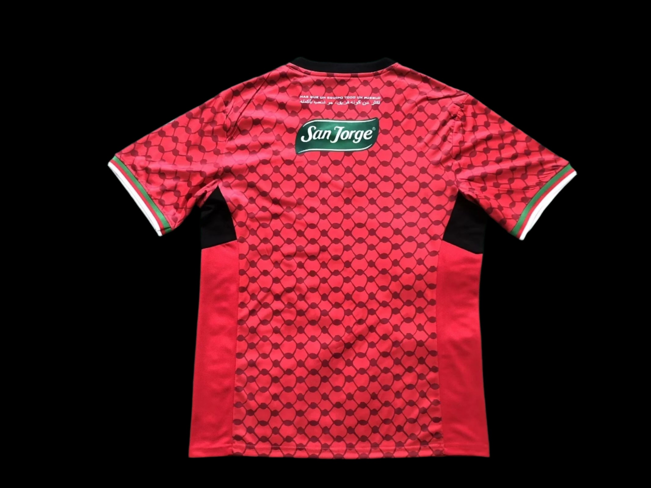 Camisola Vermelha Palestino Palestina 2025