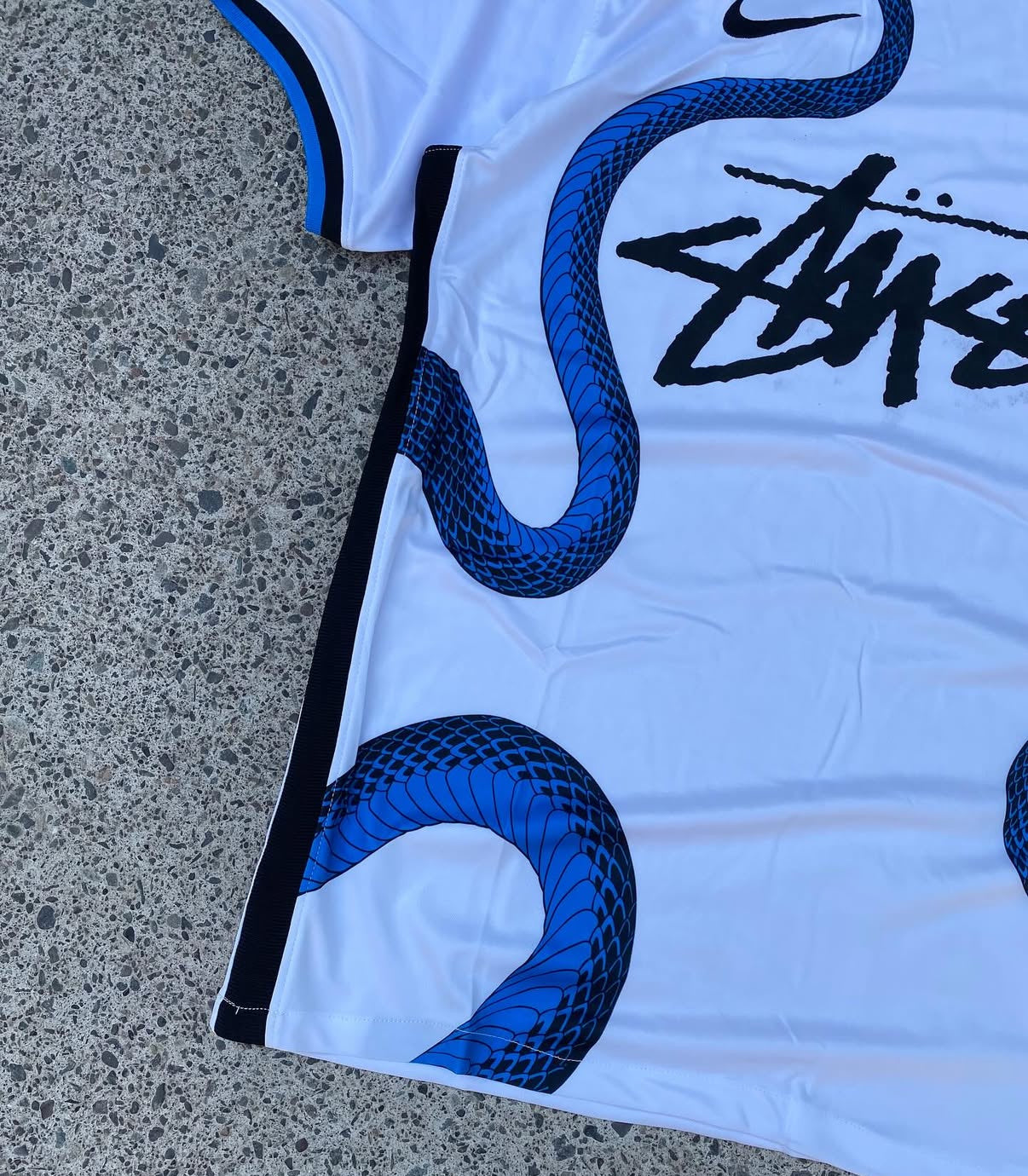 Maillot Édition Spéciale Inter Milan Snake X Stussy