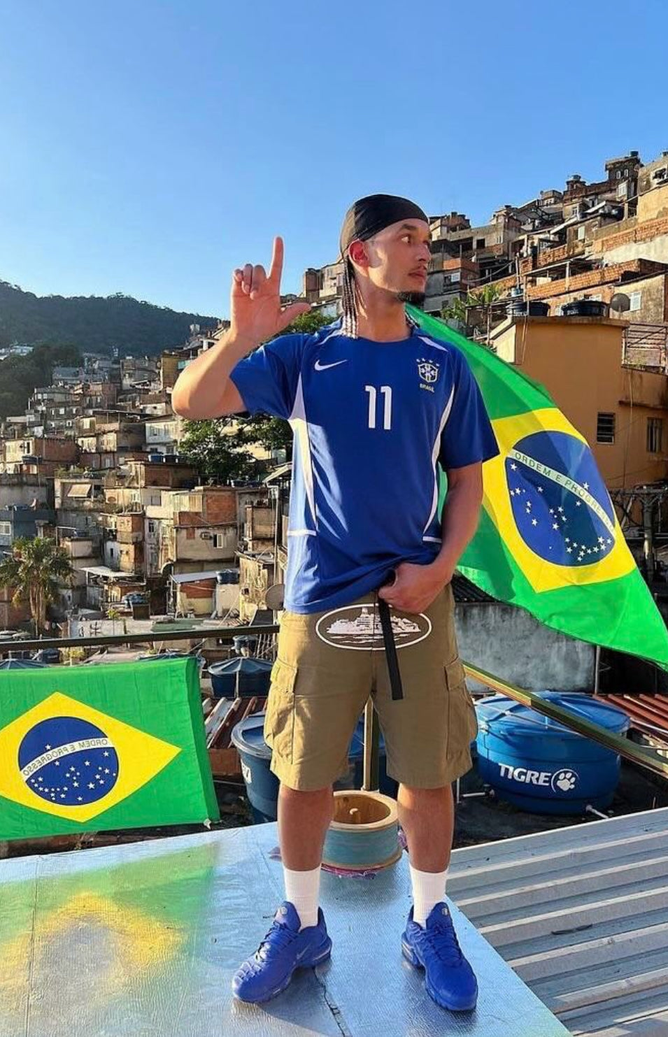 2002 Brasilien Auswärtstrikot Retro