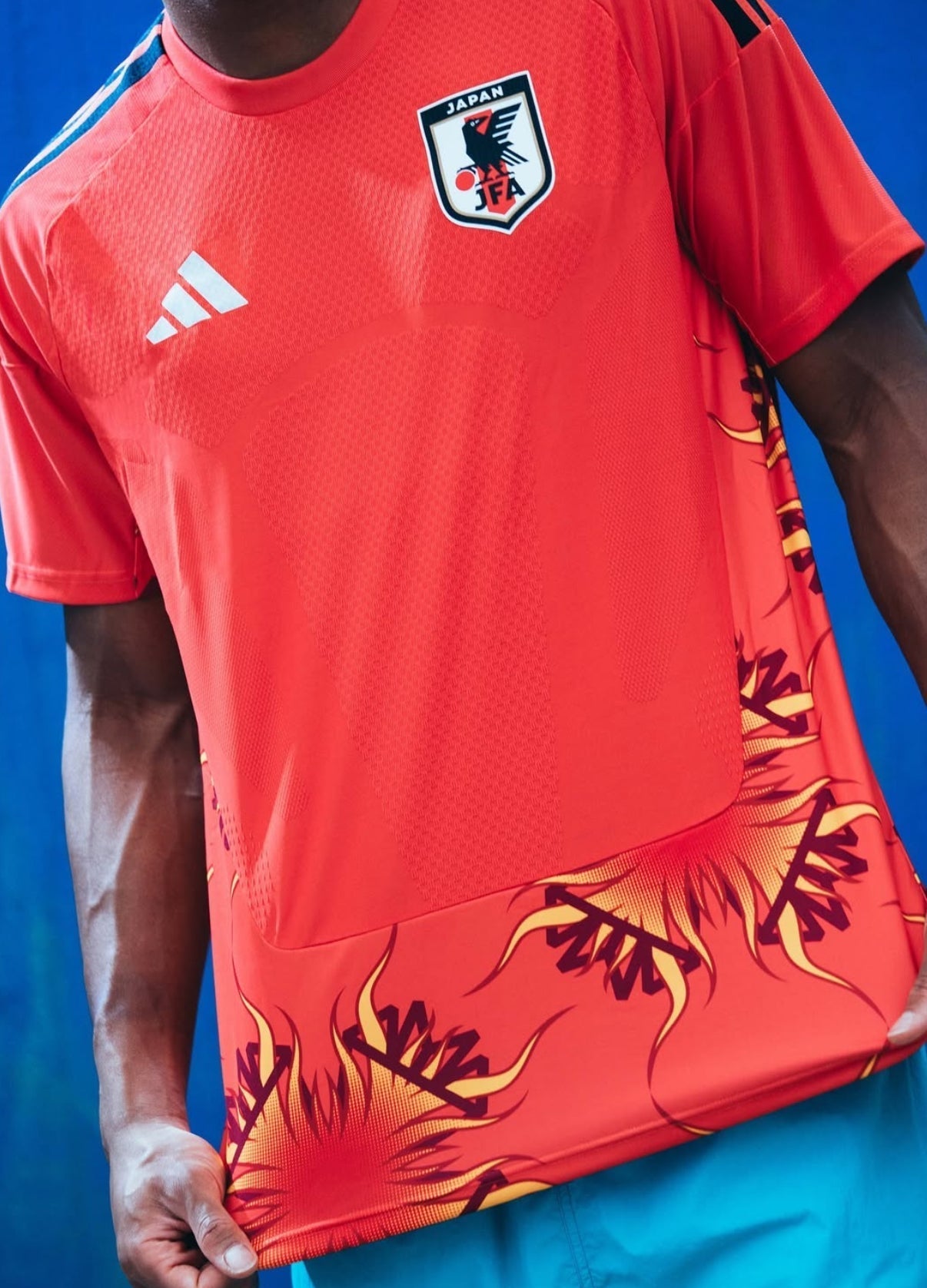 Japan 2026 rotes Torwart Kit