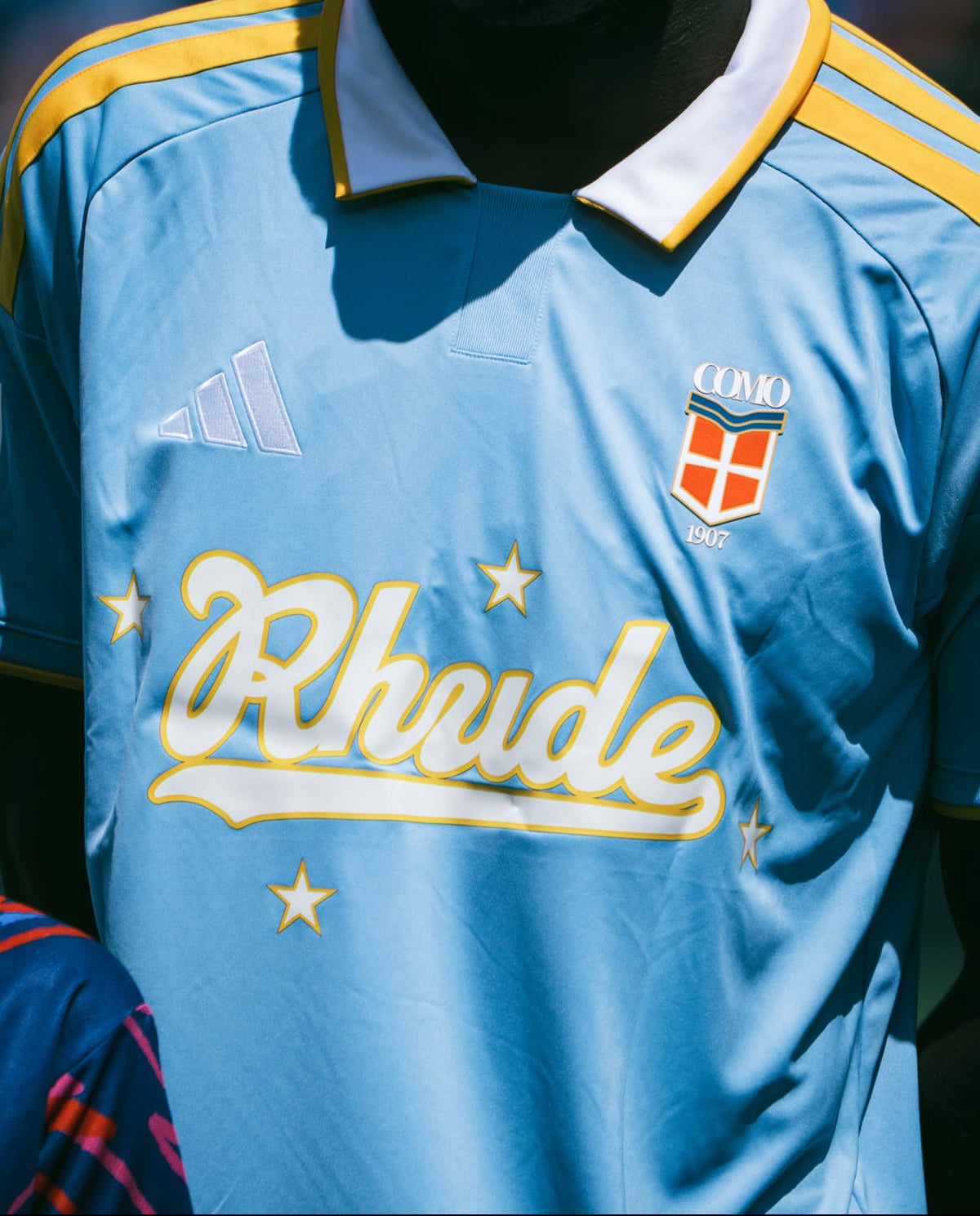 Como X Rhude football jersey