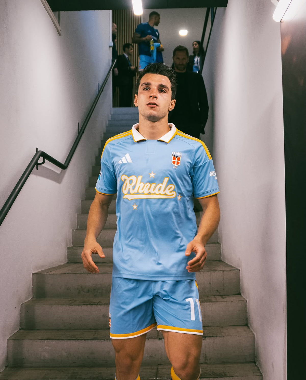 Como X Rhude football jersey