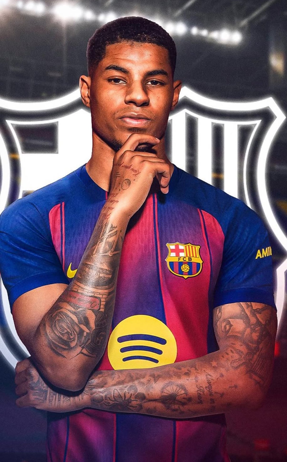 Camisola RASHFORD fc barcelona