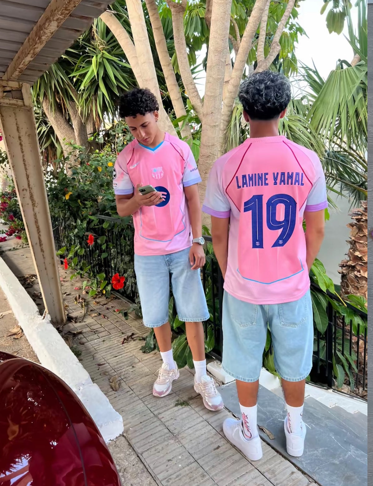 FC Barcelona Pink Spezialtrikot
