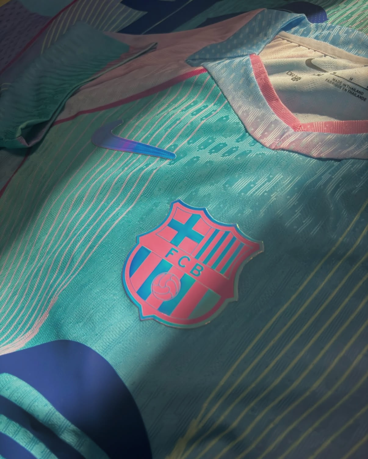 FC Barcelona Hellblau Spezialausgabe-Trikot