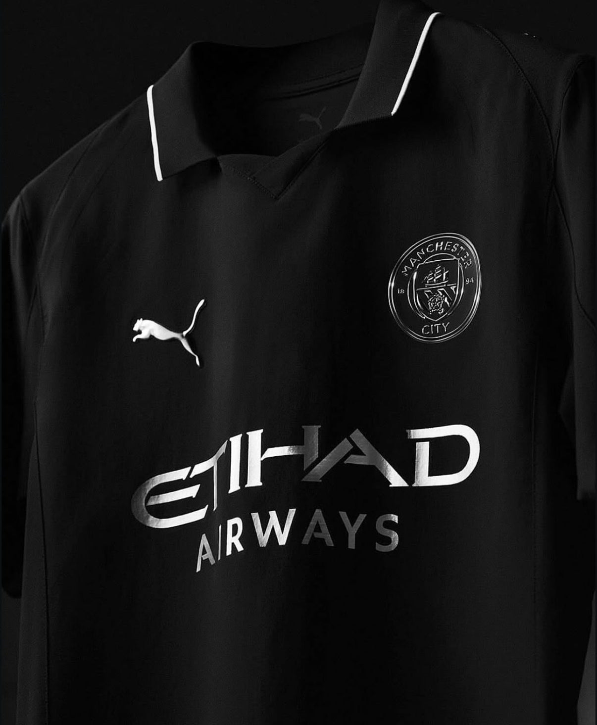 Manchester City 2025/2026 Maillot Extérieur Noir