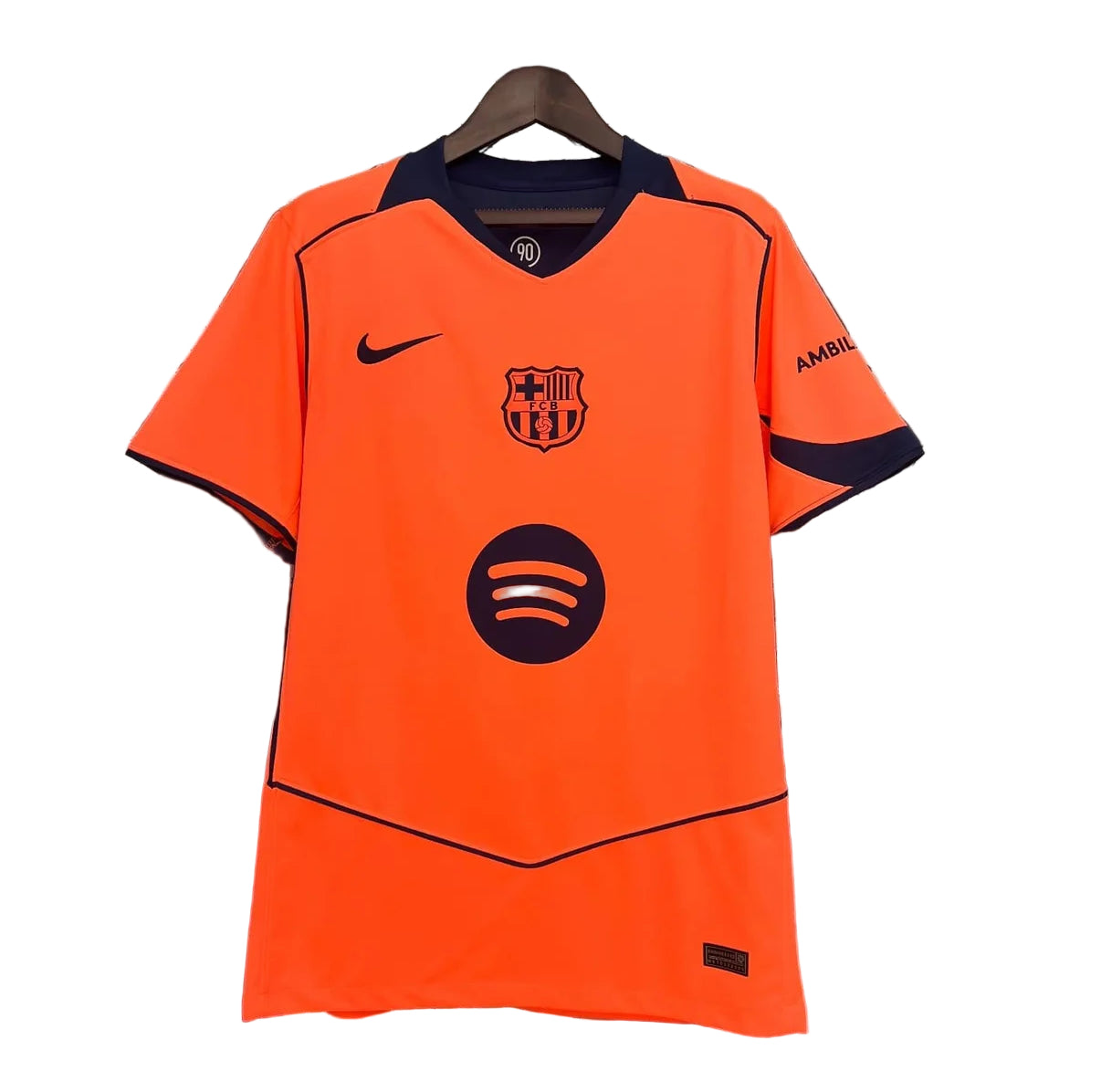 Troisième maillot FC Barcelone 2025 2026 Orange