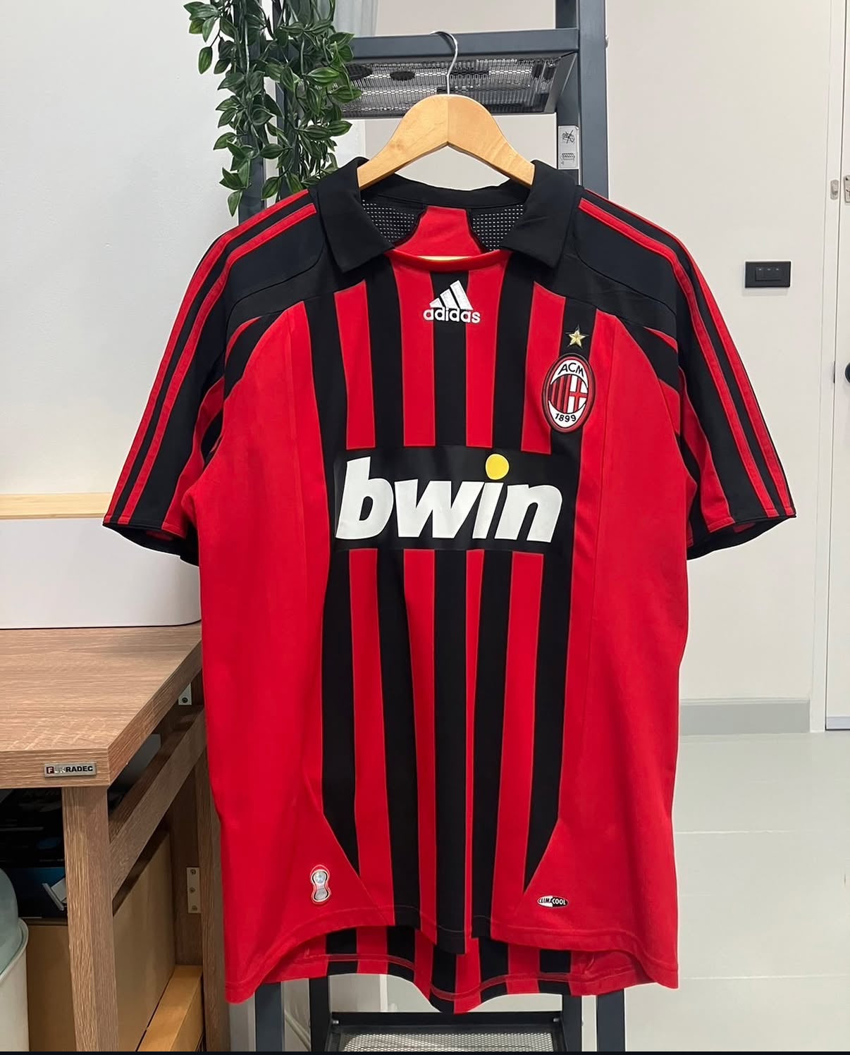 Maillot rétro domicile AC Milan 2007/2008