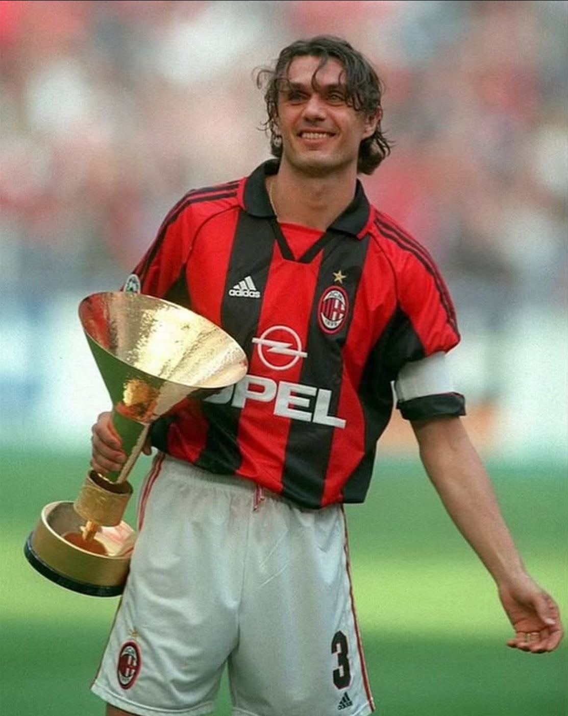 Camiseta retro de local AC Milan 1998-1999
