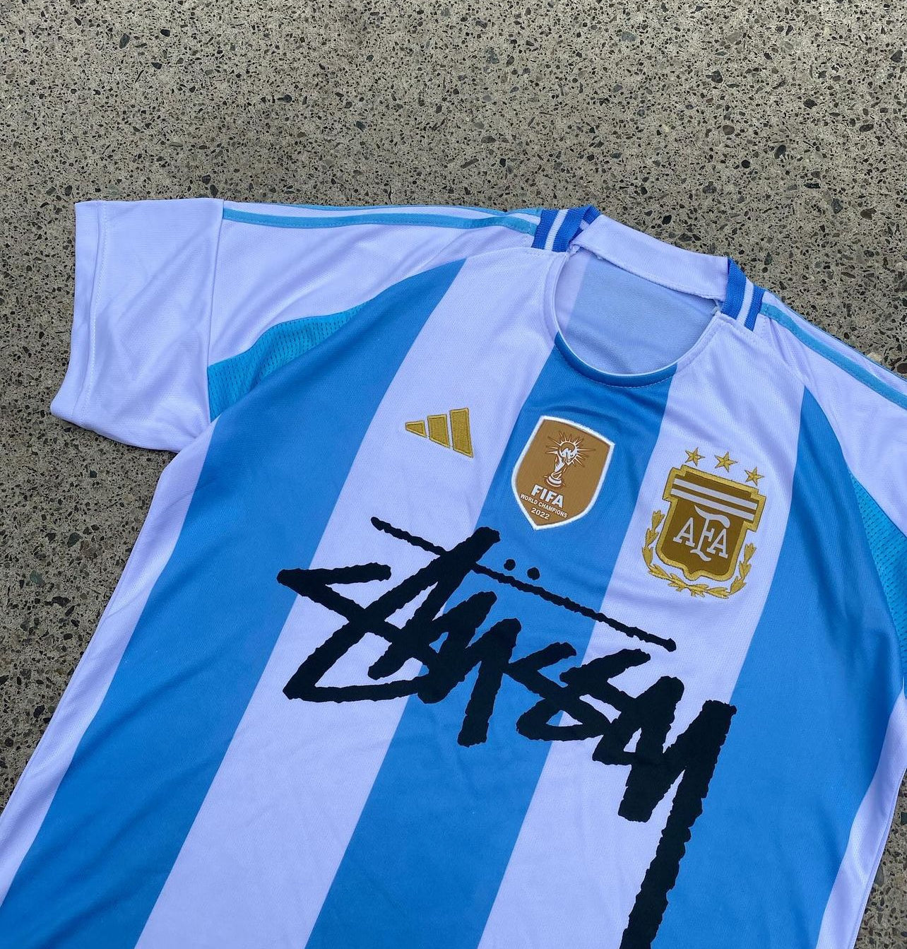 Argentinien x Stussy Sonderedition Trikot