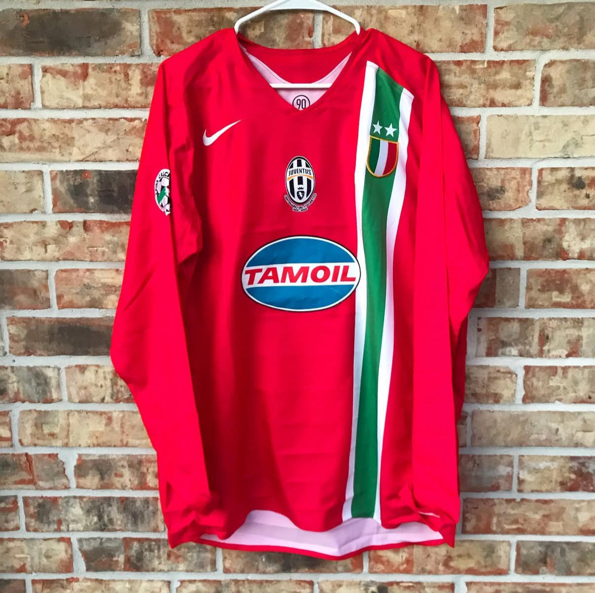 Camisola Retro Juventus 2004–2005 de Manga Comprida