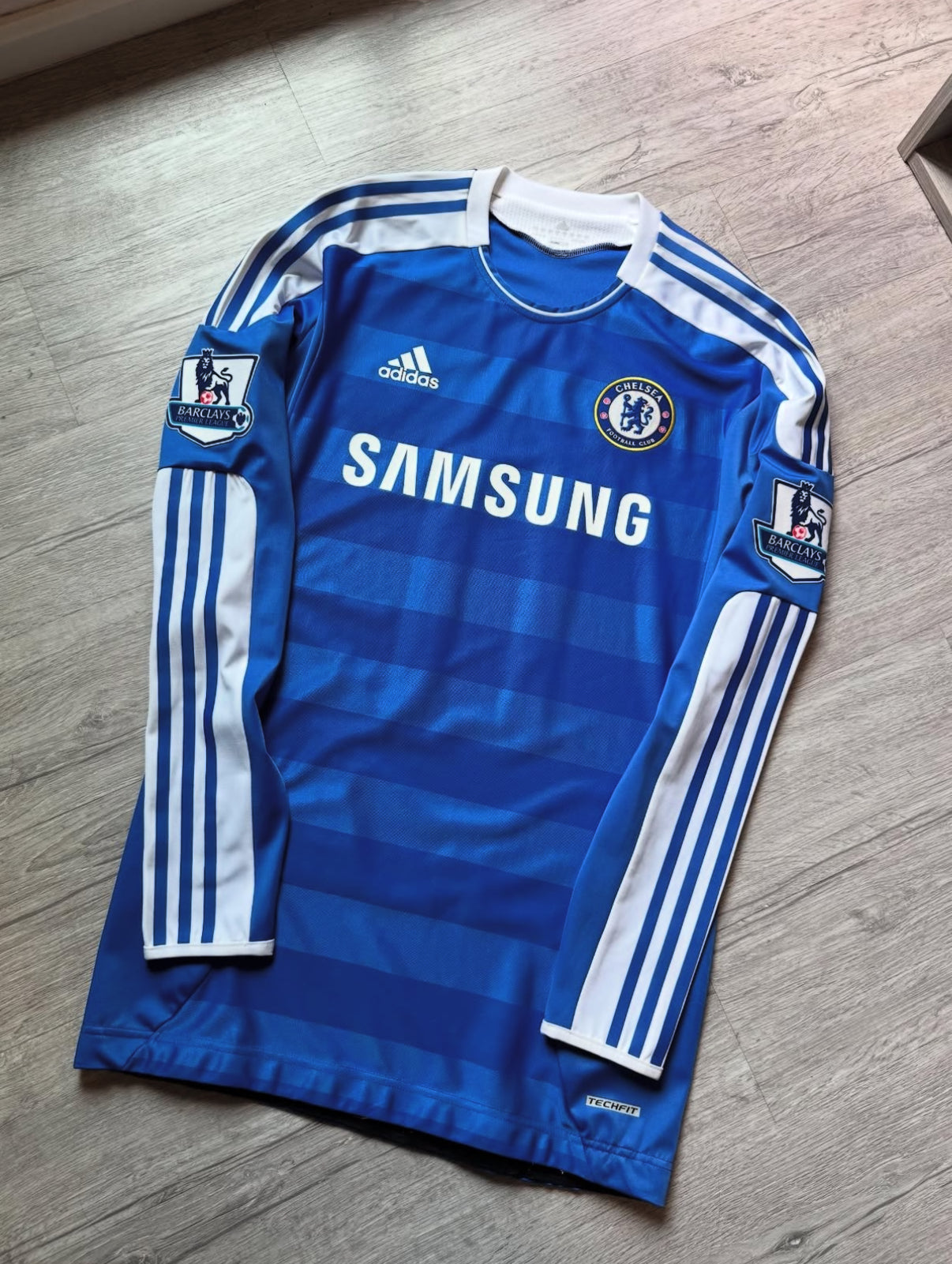 Chelsea 2011-2012 Retro Shirt Lange Mouwen