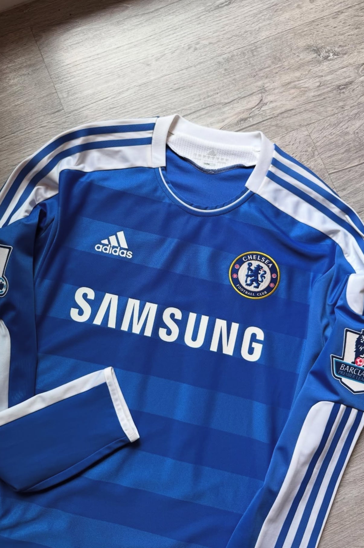 Chelsea 2011-2012 Retro Shirt Lange Mouwen