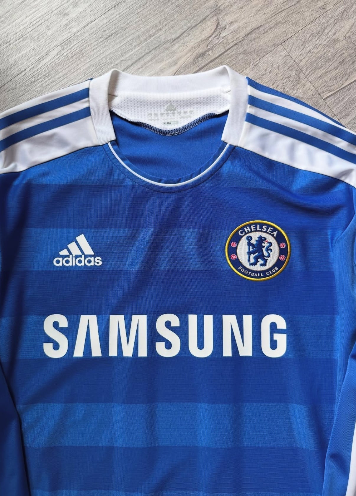 Chelsea 2011-2012 Retro Shirt Lange Mouwen