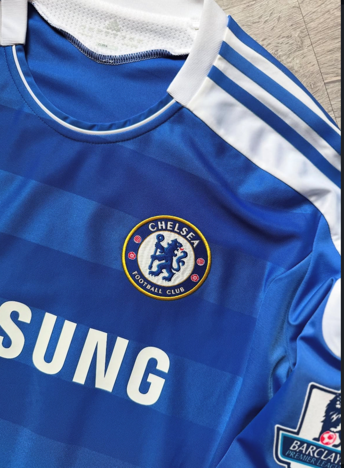 Chelsea 2011-2012 Retro Shirt Lange Mouwen