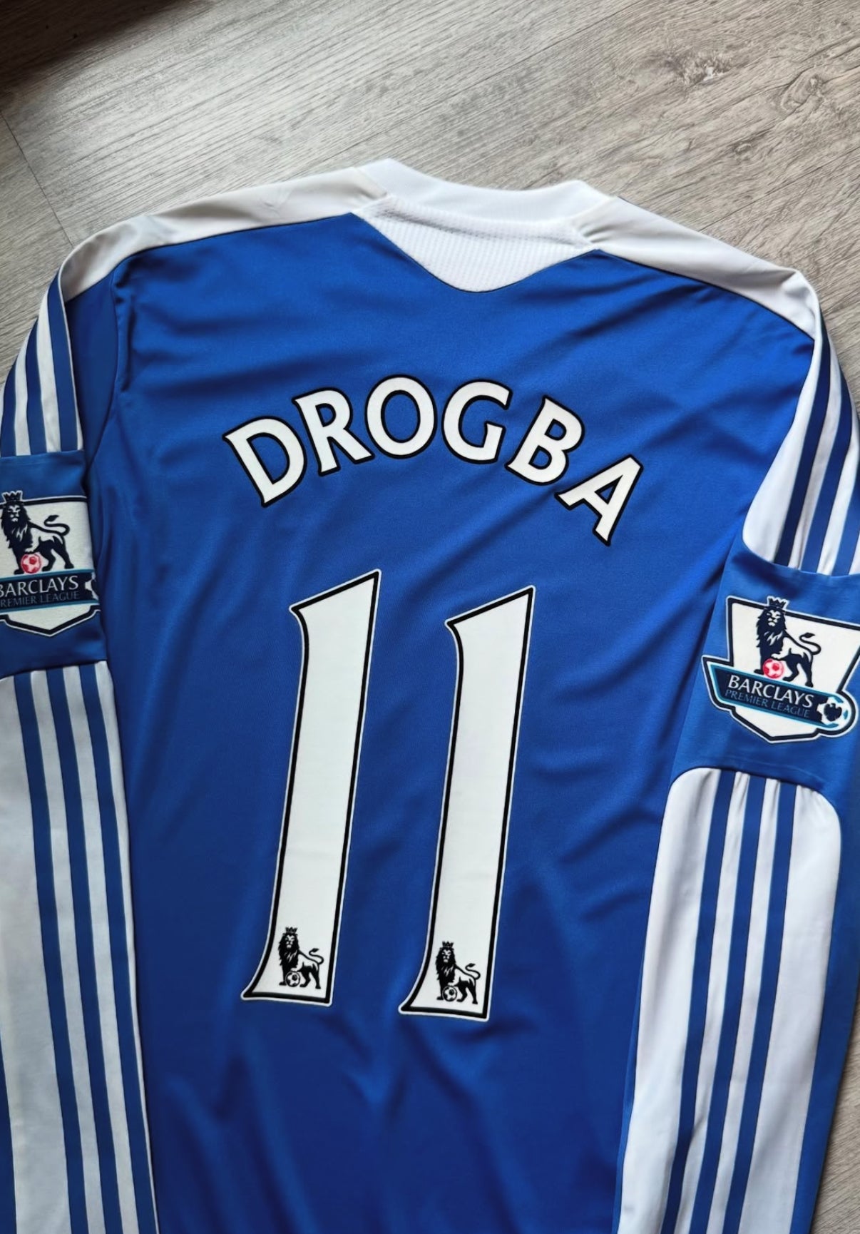 Chelsea 2011-2012 Retro Shirt Lange Mouwen