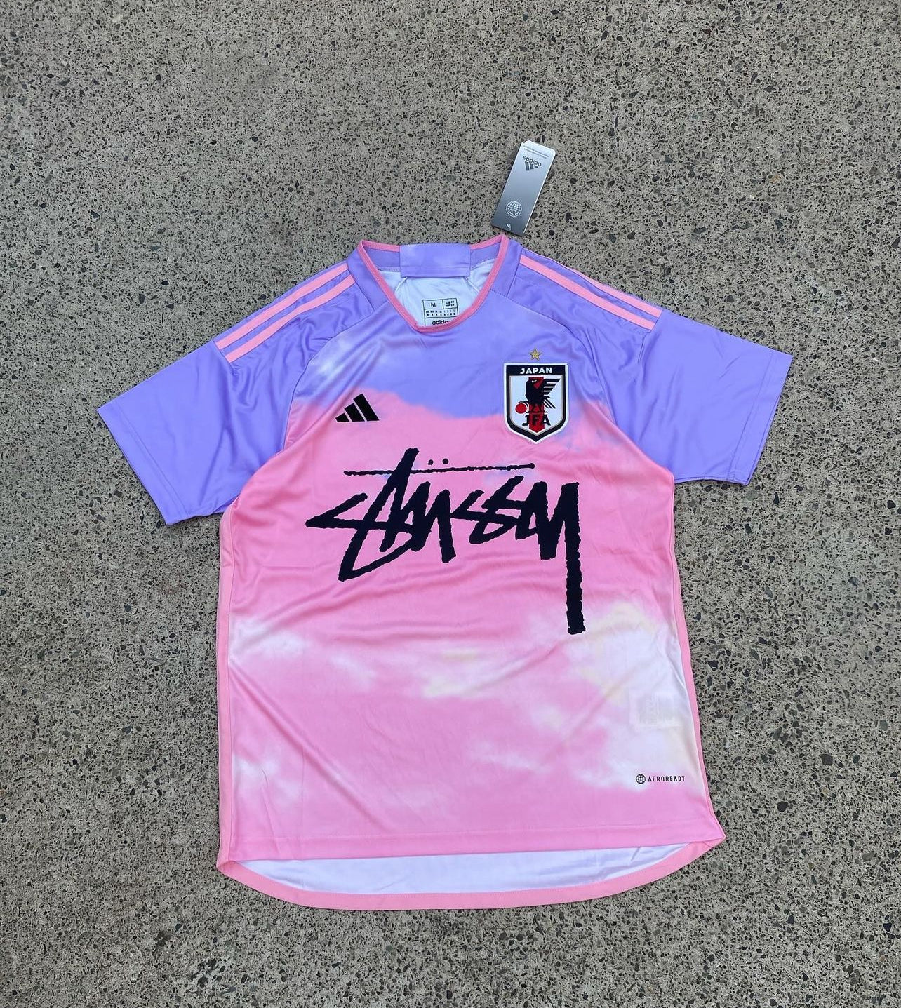 JAPAN X STUSSY BEPERKTE EDITIE roze