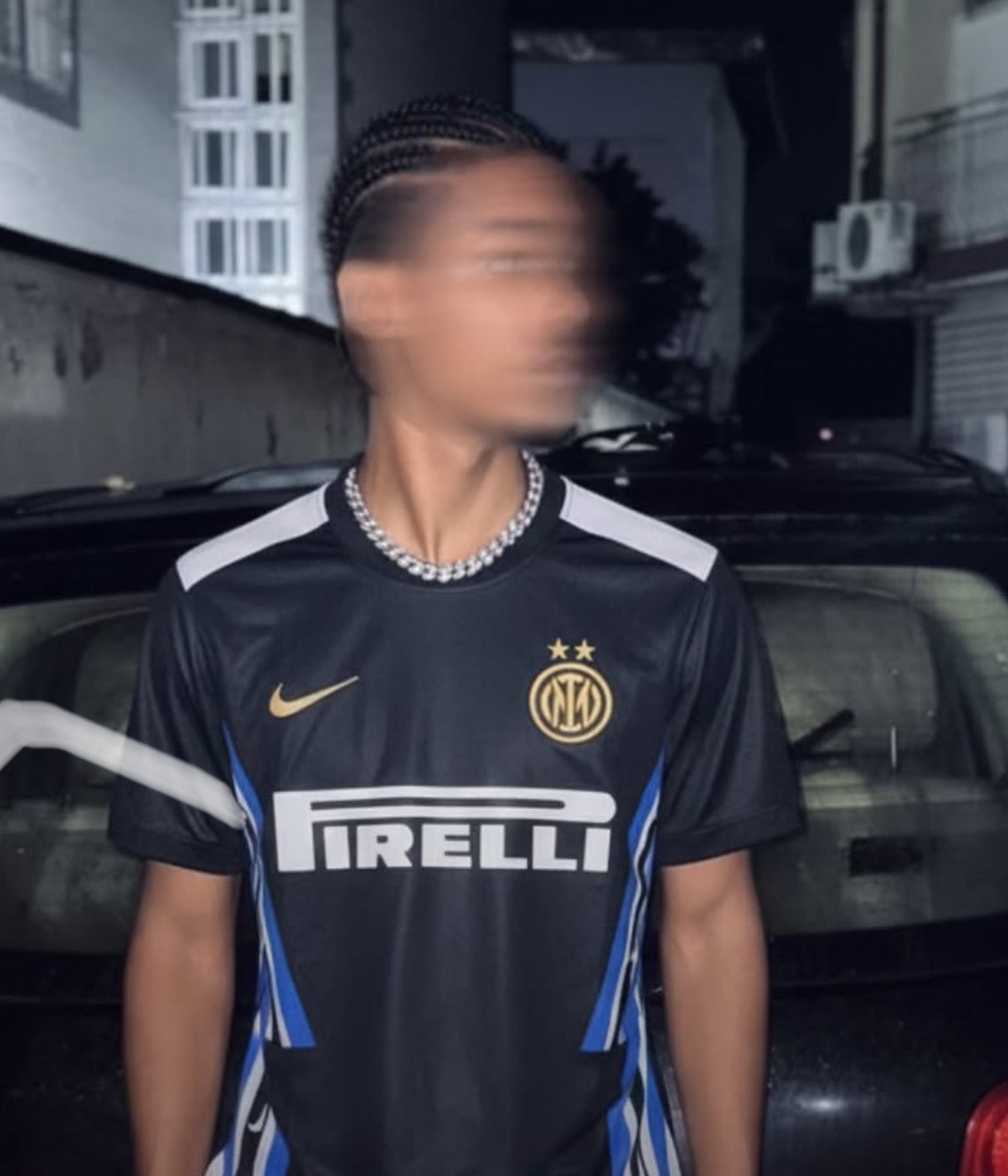Maillot d'entraînement noir Inter Milan 2025/2026