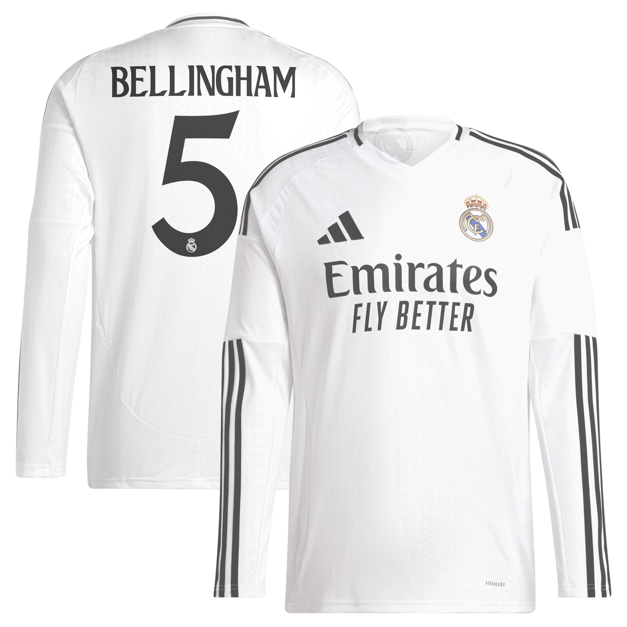Kit de Manga Larga Real Madrid 2024/25