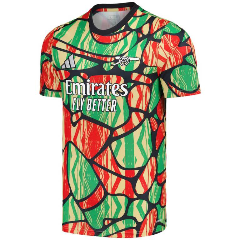 Maglia Arsenal Pré-Match 2024 2025 Rossa