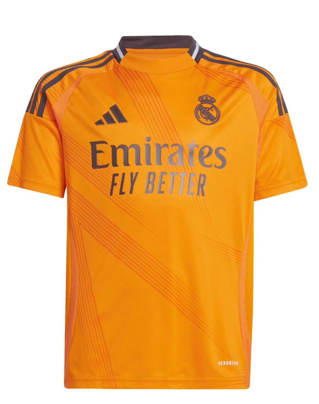 Real Madrid 2024/2025 Away Kit orange