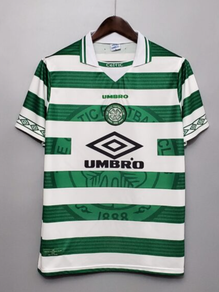 Camiseta retro local Glasgow Celtic 1997-1999