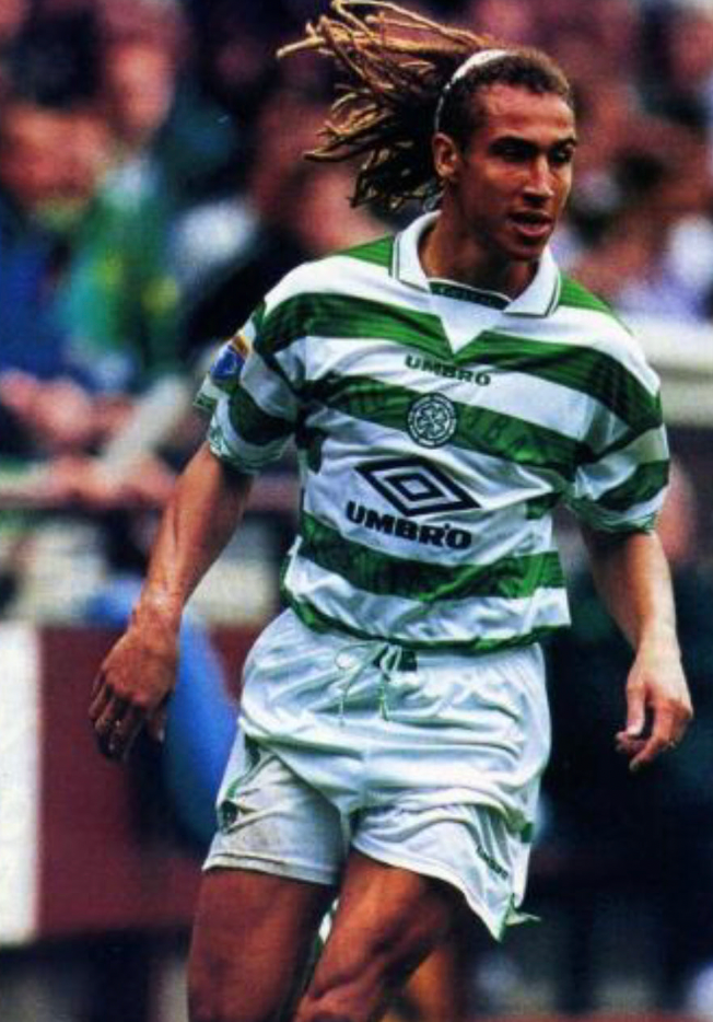 1997-1999 Glasgow Celtic Heim Retro Trikot