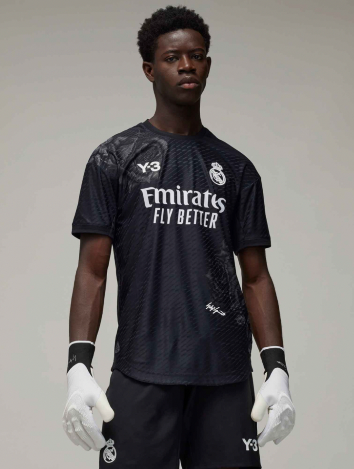 CAMISOLA REAL MADRID X Y-3 2023/24 (PRETA)