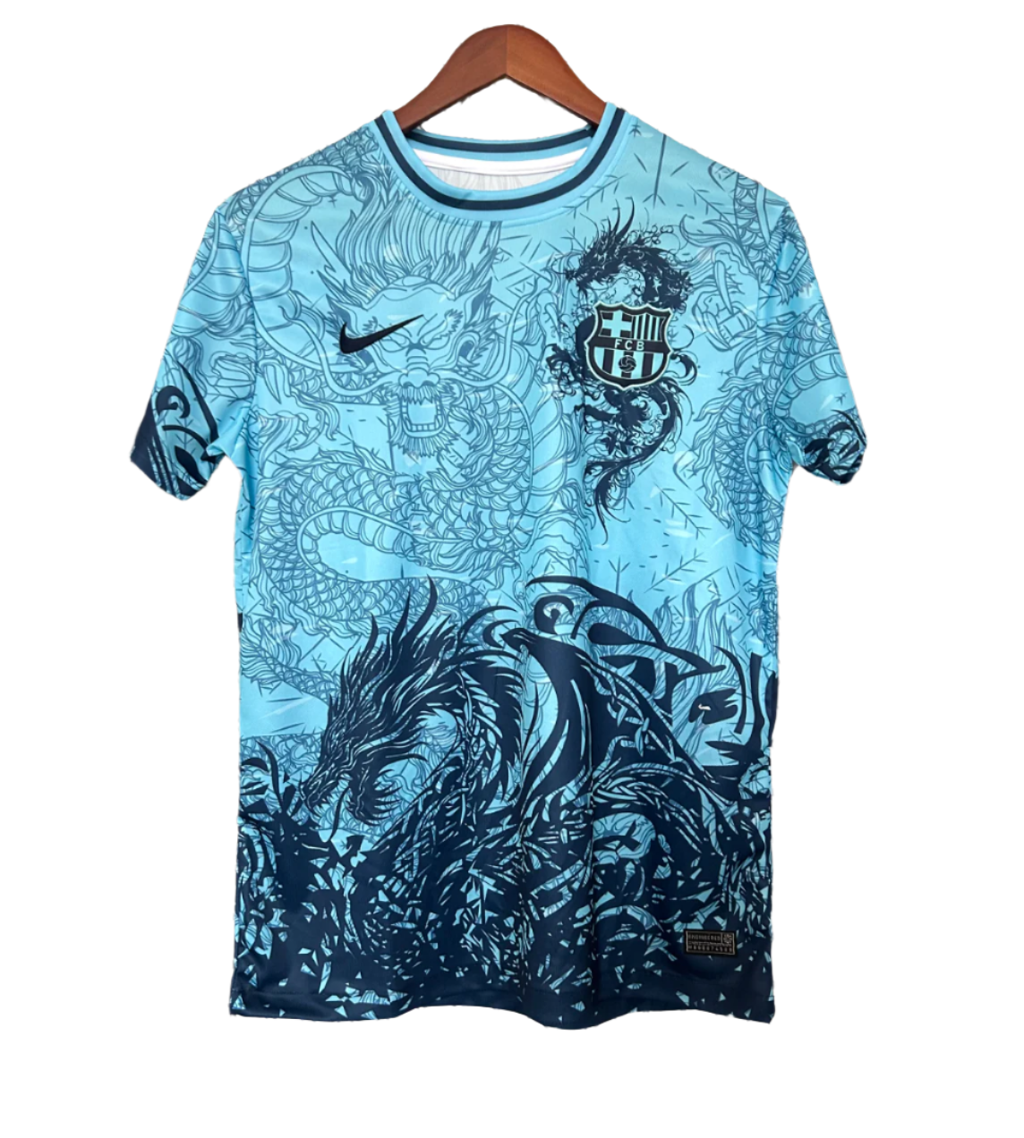 Maillot édition spéciale FC Barcelone Dragon Bleu 2025/2026