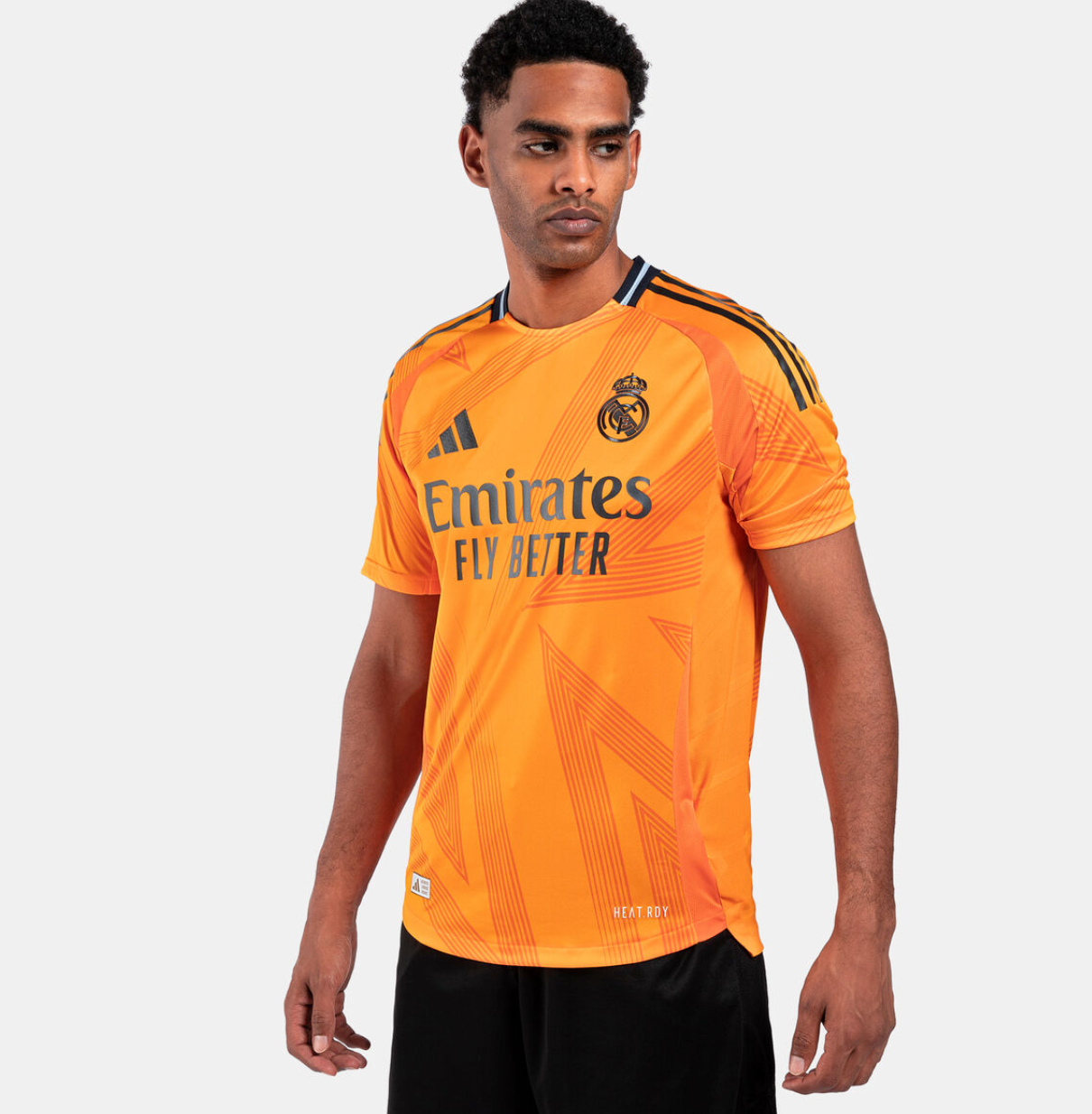 Kit Trasferta Real Madrid 2024/2025 Arancione