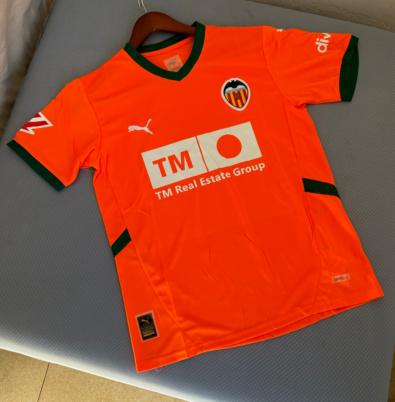 Maglia Valencia arancione 24/25