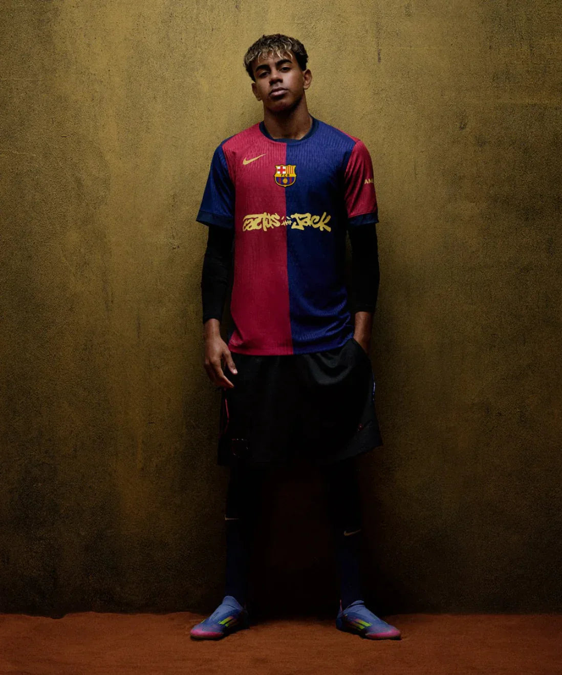 Camisola do FC Barcelona Travis Scott (VERSÃO JOGADOR)