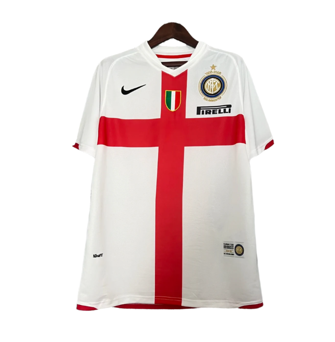 Inter Milão Camisola Cruz Vermelha 2007/2008