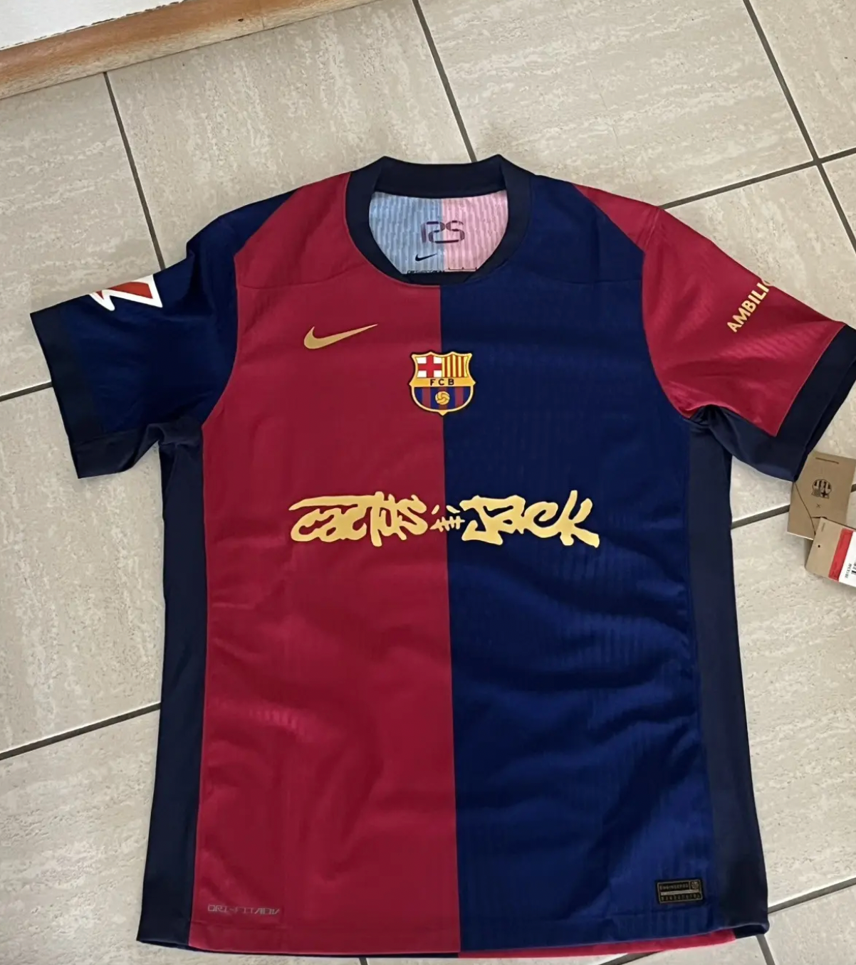 Camiseta FC Barcelona Travis Scott