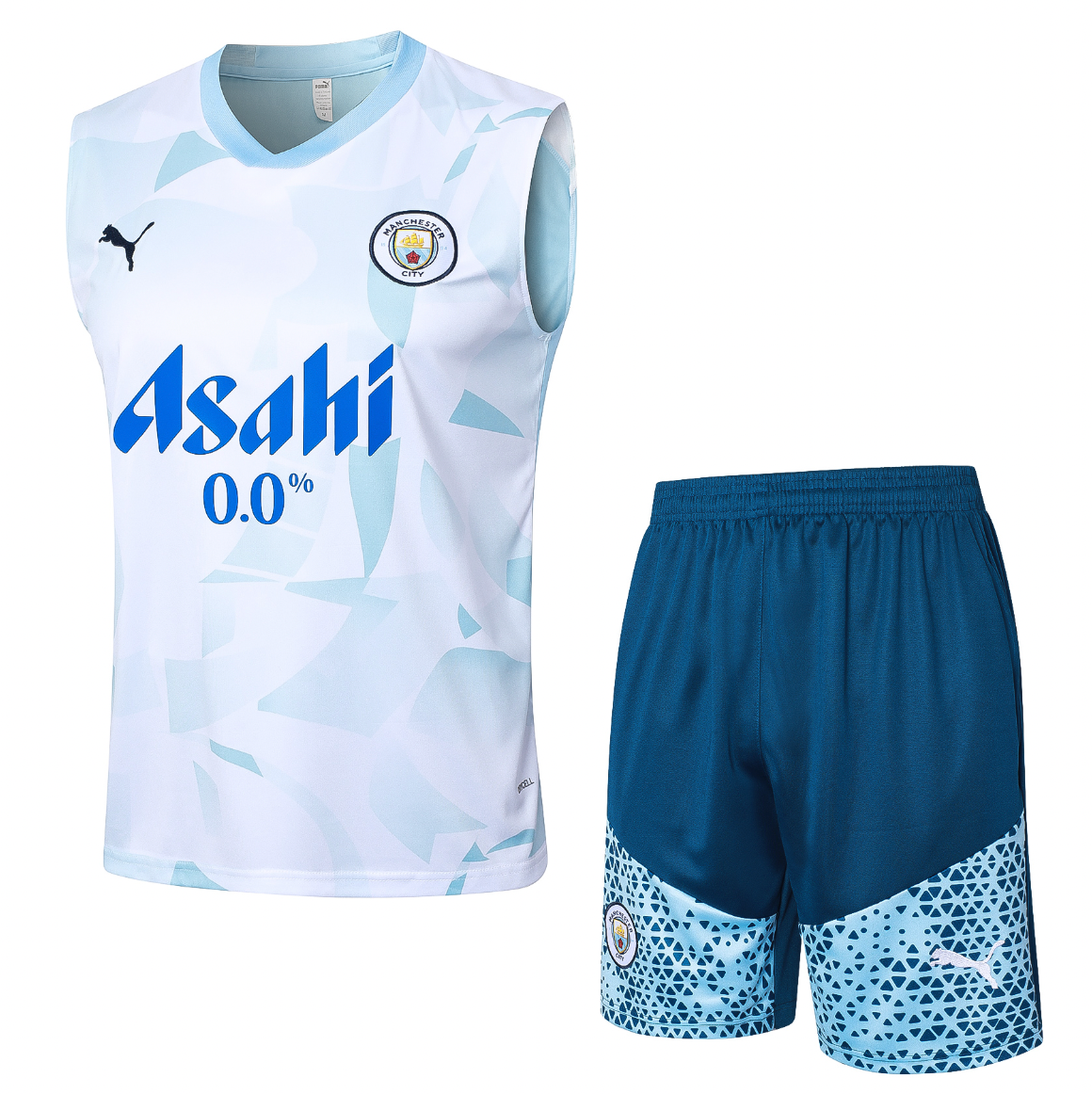 Conjunto de Treino sem Mangas Manchester City