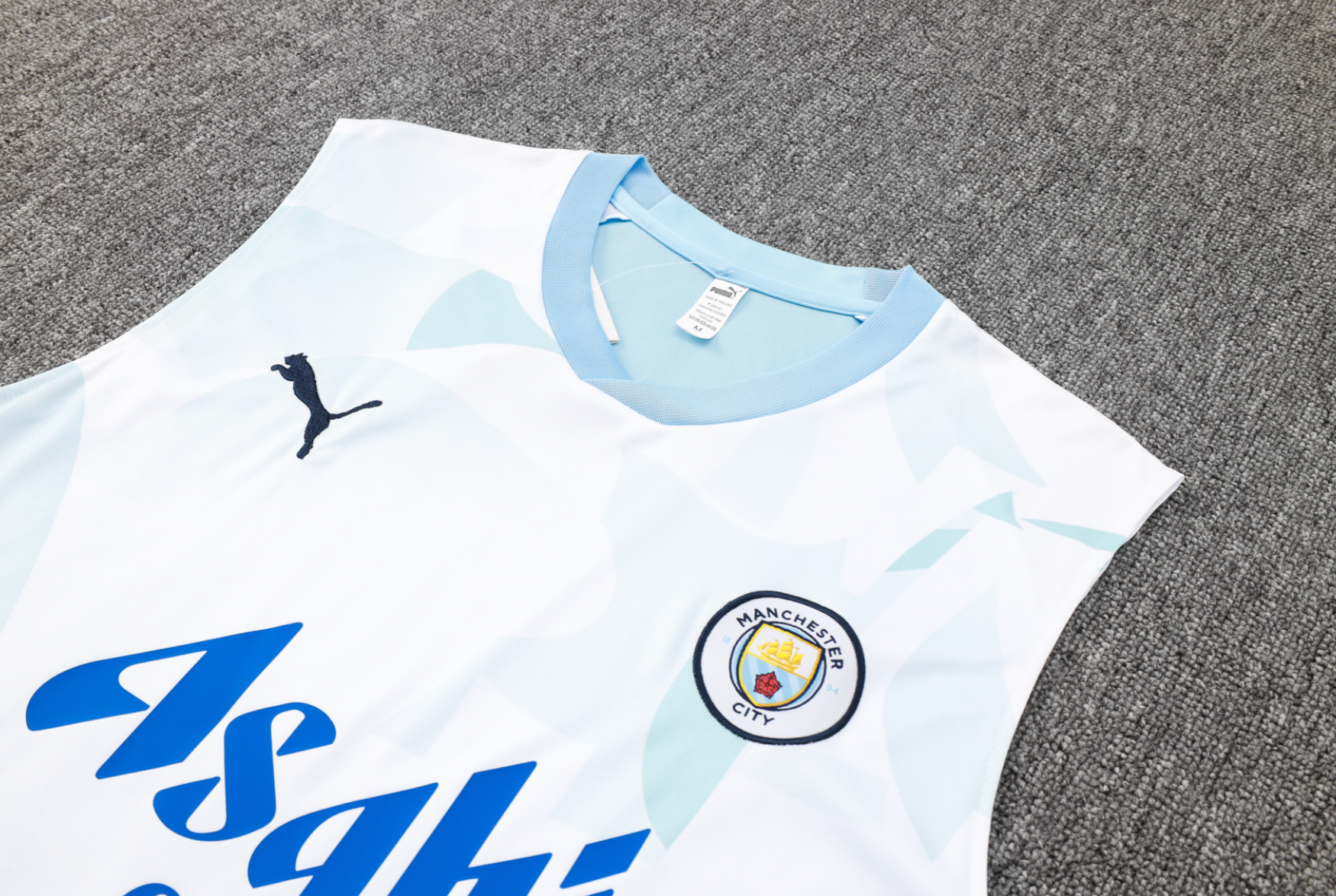 Conjunto de Treino sem Mangas Manchester City
