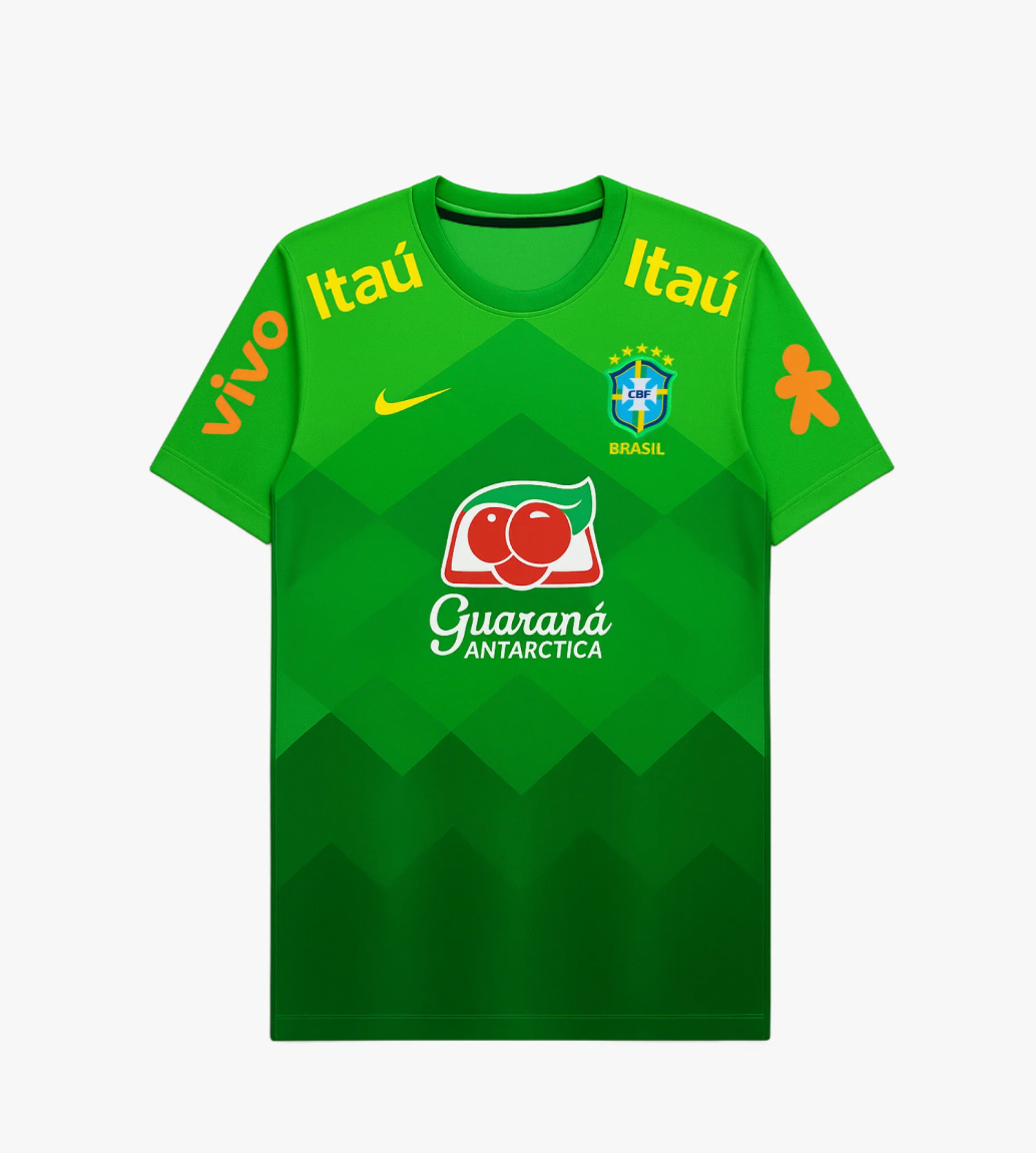 Maglia Verde Guaranà Brasile
