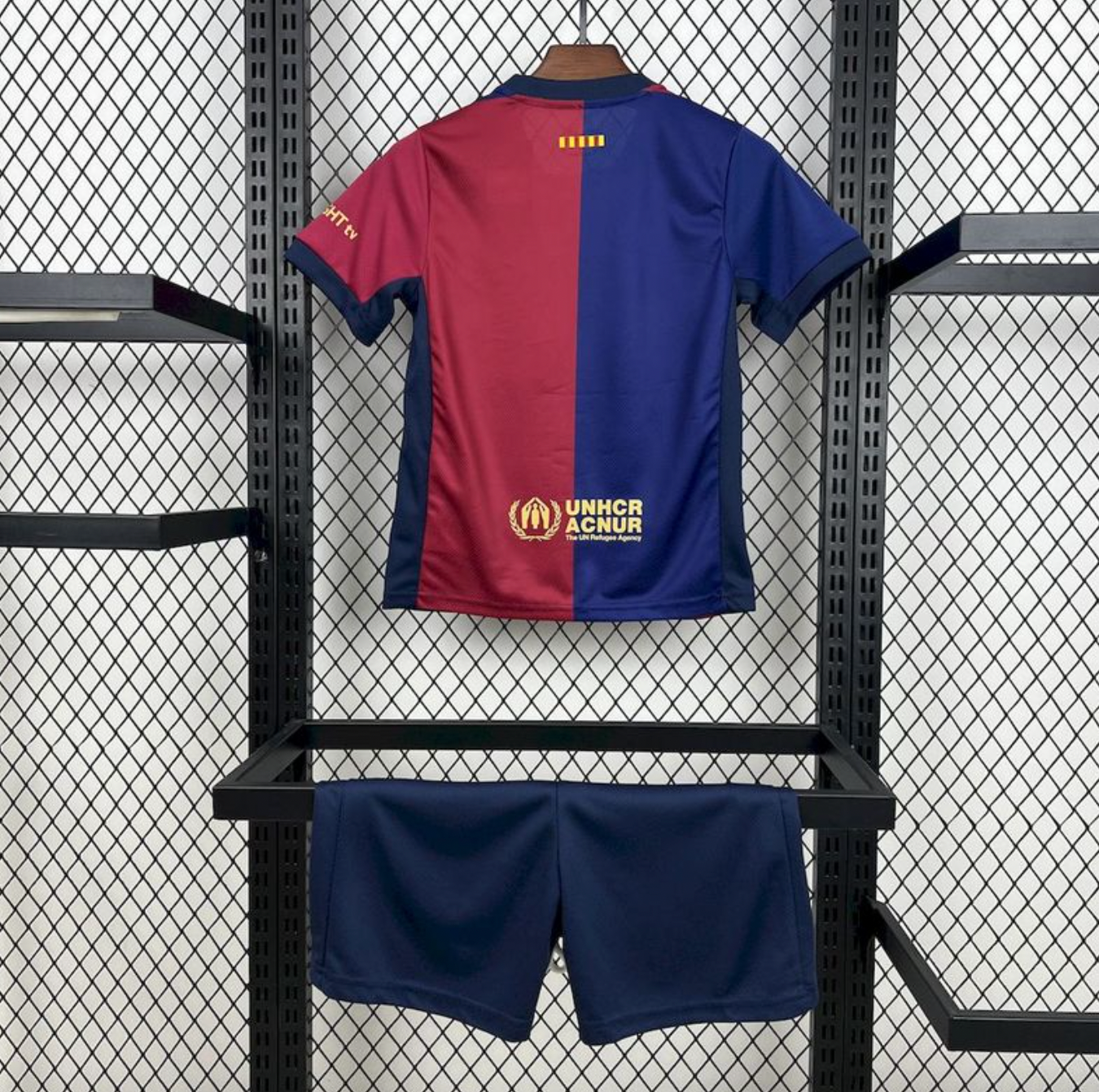 FC Barcelone × Travis Scott tenue de football enfant