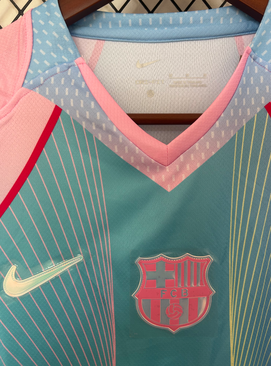 FC Barcelona Hellblau Spezialausgabe-Trikot